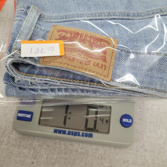 Levis Jeans Womens 721 High Rise Skinny Size 26 Light Blue 5-Pocket Stretch - Picture 14 of 14